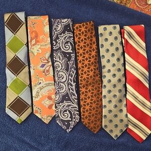 Ike Behar Stylish Men's Tie Set - Multicolor